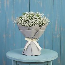 Букет цветов из:  Гипсофила в Равнинном
