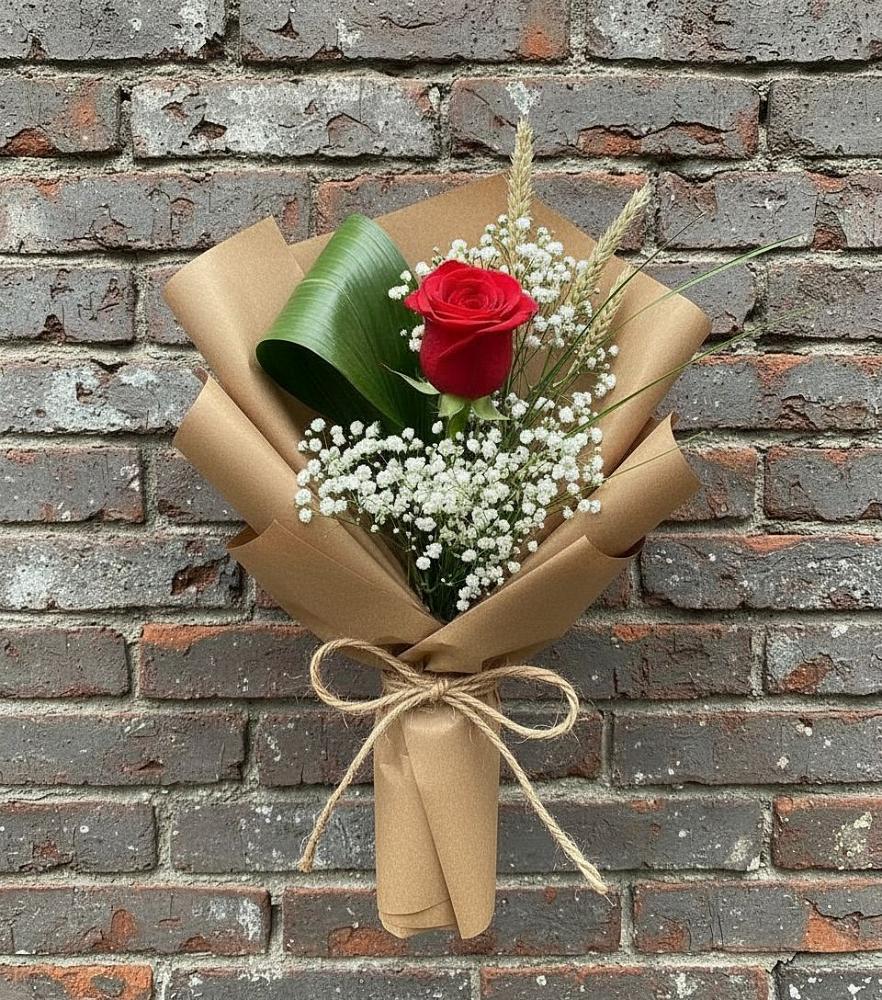 Букет цветов из: Розы в Равнинном