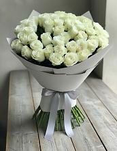 Букет 35 Белых роз в Равнинном