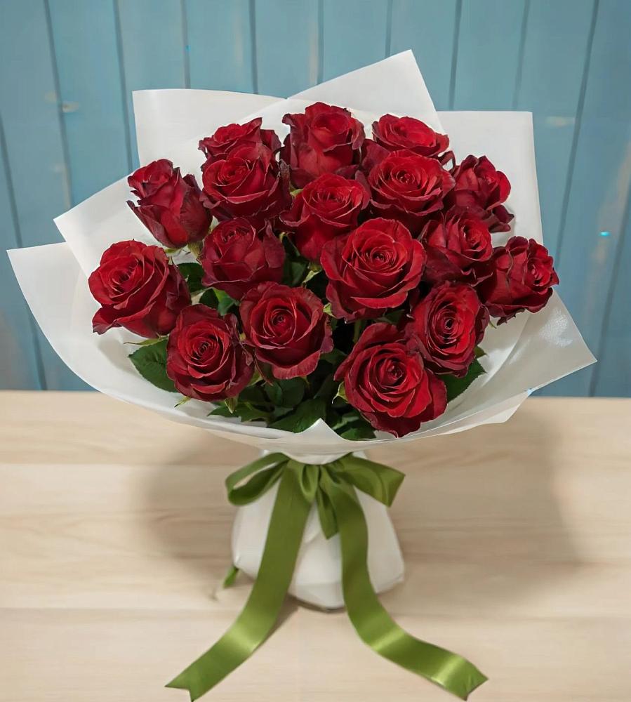 Букет Красные розы в Равнинном