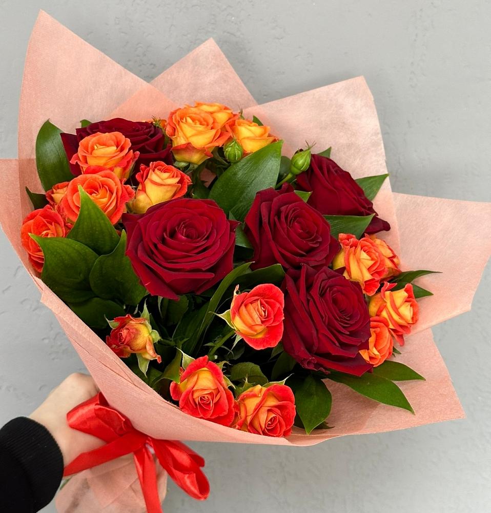 Букет Любовь и восторг в Равнинном