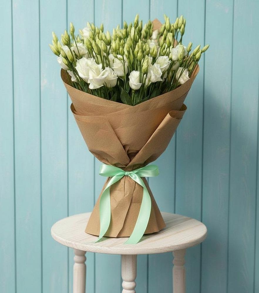 Букет цветов из: Лизиантусы в Равнинном