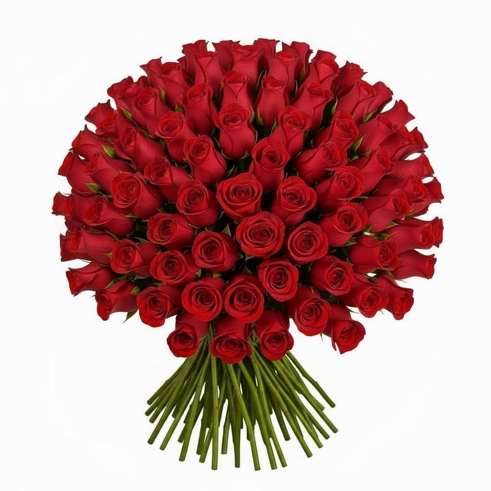 Букет Красные розы Чери Лав в Равнинном