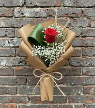 Букет цветов из:  Розы в Равнинном