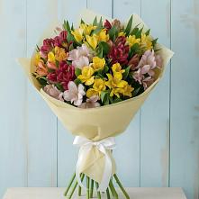 Букет цветов из:  Альстромерии в Равнинном
