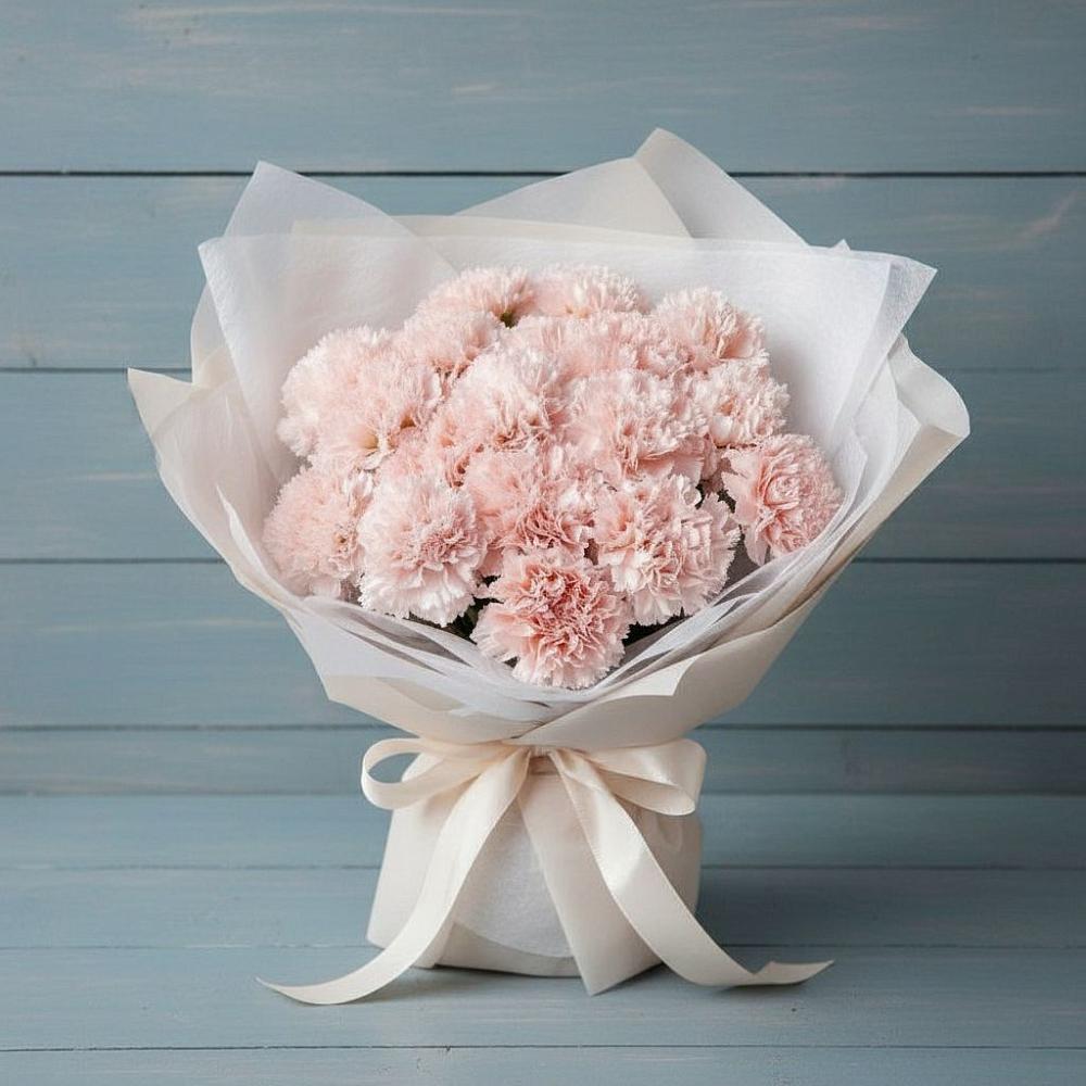 Букет цветов из: Гвоздики в Равнинном