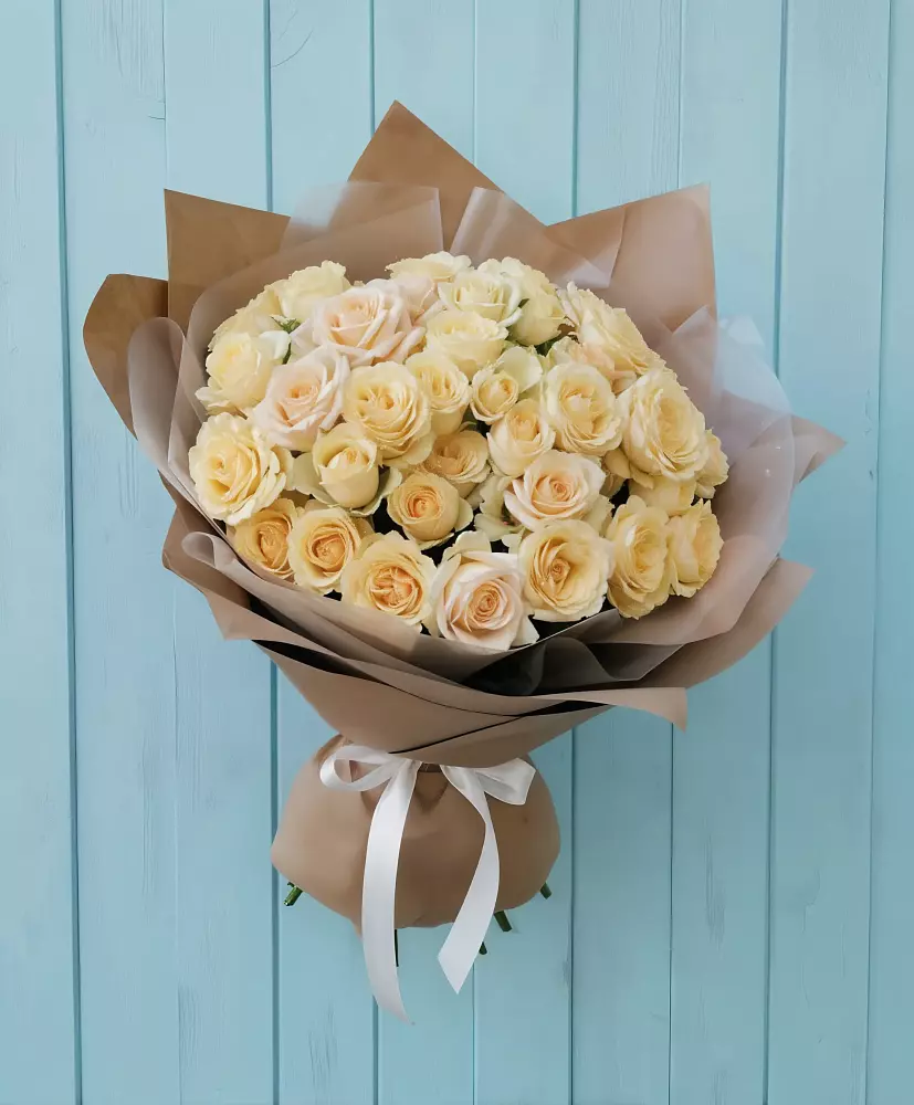 Букет Кремовое облако в Равнинном