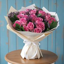 Букет цветов из:  Розы в Равнинном